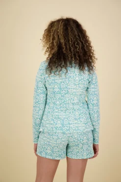 Blazer Kate Print Blauw