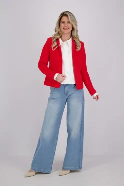 Blazer Selia Rood