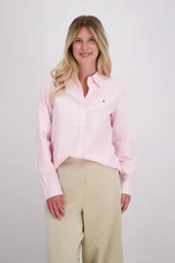 Blouse Oxford Roze