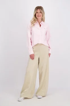 Blouse Oxford Roze