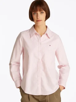 Blouse Oxford Roze