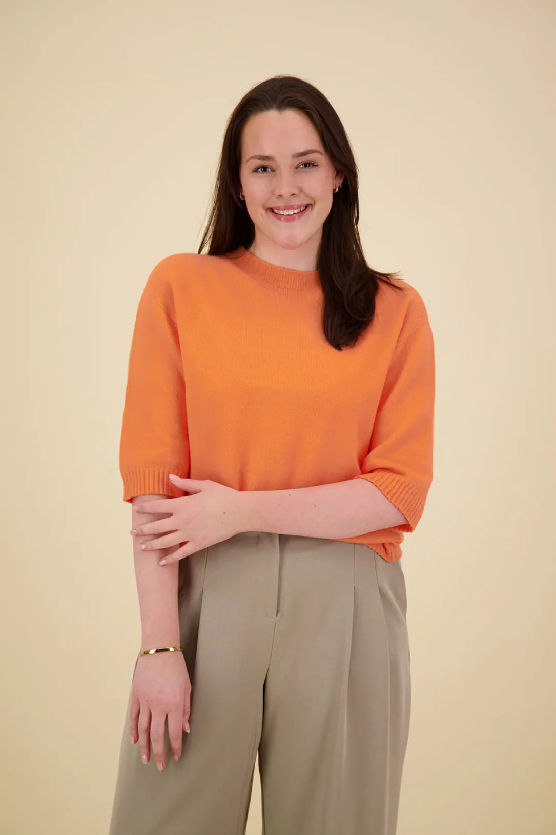 Bomont Sweater 3/4 Oranje | Gratis bezorging - Bomont.nl