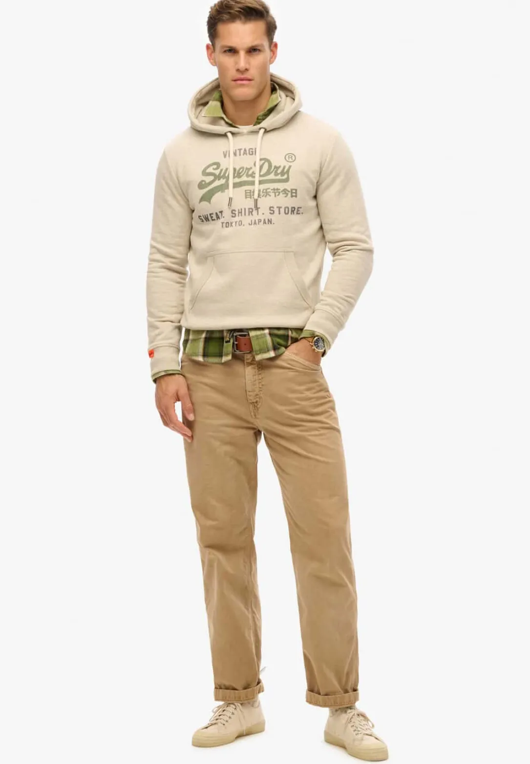 Hoodie Heritage Relaxed Wit