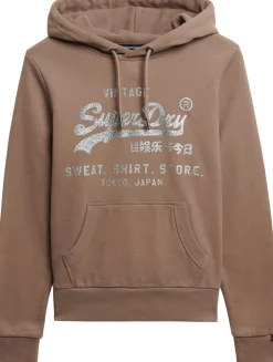 Hoodie Vintage Bruin