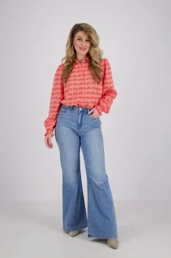 Jeans Ana Flared Blauw