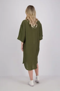 Jurk Caryn Groen
