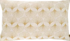Kussen Ginkgo Blad  Bruin