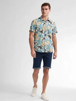 Overhemd AOP Blauw
