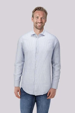 Overhemd Curtis Blauw
