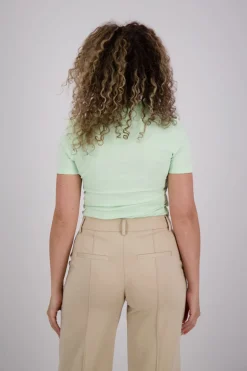 Polo Slim Pique Groen