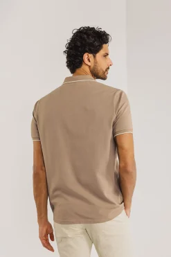 Poloshirt Bruin
