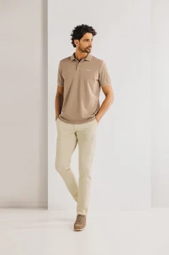 Poloshirt Bruin
