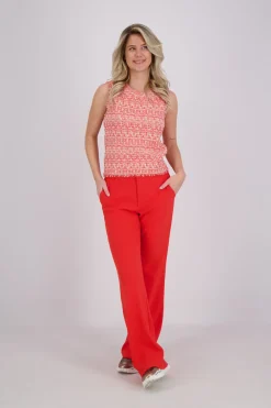 Pullover Mouwloos Oranje