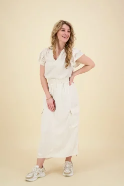 Rok Linnen Beige