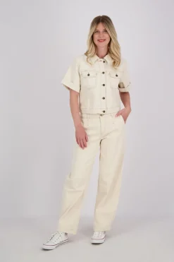 Spijkerjas Lette Beige