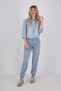 Spijkerjas Zaza Blauw
