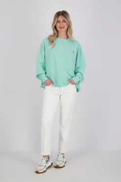 Sweater Essential Logo Groen