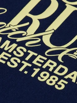 Sweater Front Artwork Blauw
