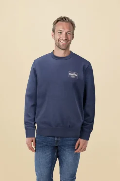 Sweater Monotype Label Blauw