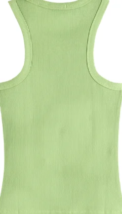 Tanktop Rib Groen