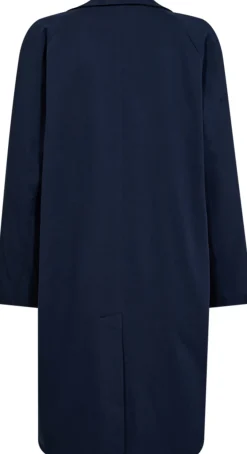 Trenchcoat Northy Blauw