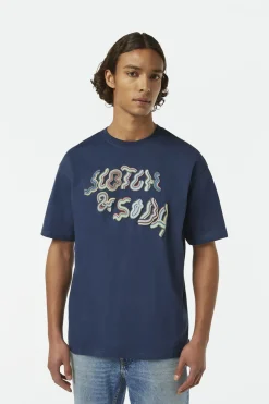 T-shirt Artwork Blauw