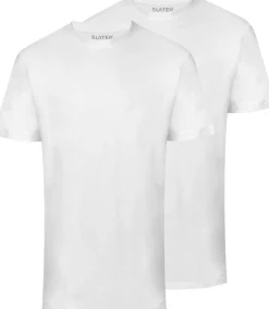 T-shirt Basic 2-Pack Wit