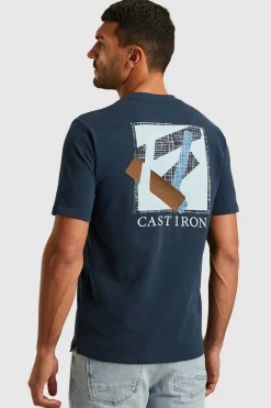 T-shirt Blauw