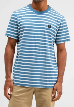 T-shirt Classic Stripe Blauw