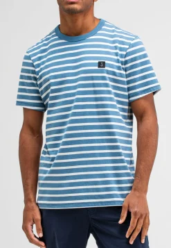 T-shirt Classic Stripe Blauw