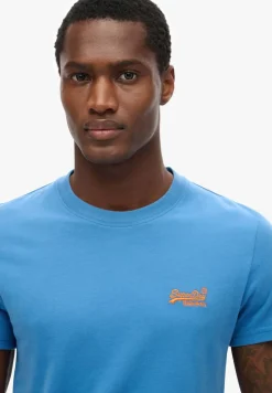 T-shirt Essential Logo Blauw
