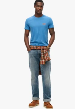 T-shirt Essential Logo Blauw