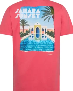 T-shirt Pool Roze