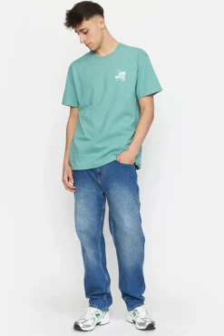 T-shirt Printed Groen