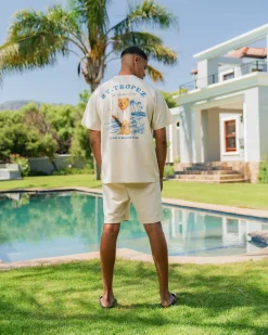 T-shirt Saint Tropez Wit
