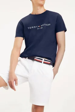 T-shirt Tommy Donkerblauw